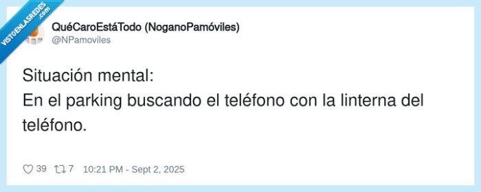 situación,teléfono,buscando,linterna,parking