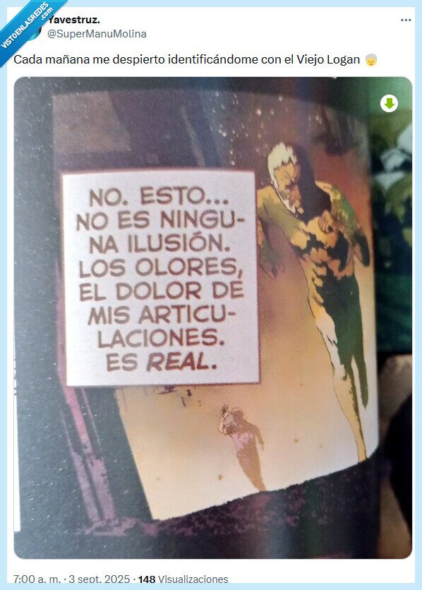 marvel,el viejo logan,lobezno,wolverine,identificarse