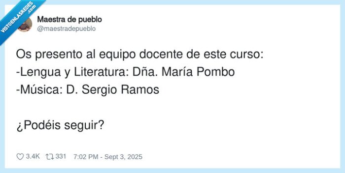 literatura,presentar,docente,música,sergio ramos,maria pombo,equipo