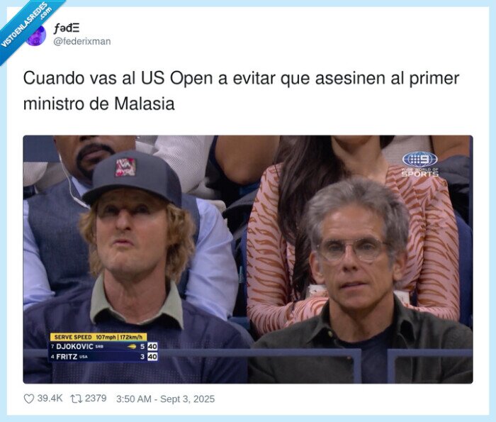 actores,us open,pintas