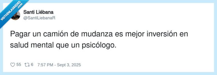 psicólogo,inversión,camión,mudanza,salud mental