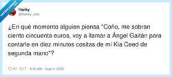 Enlace a En la cabeza de Ángel Gaitán era espectacular, por @Hanky_solo