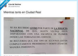 Enlace a Si vives en Ciudad Real, no salgas de casa, por @LiosdeVecinos