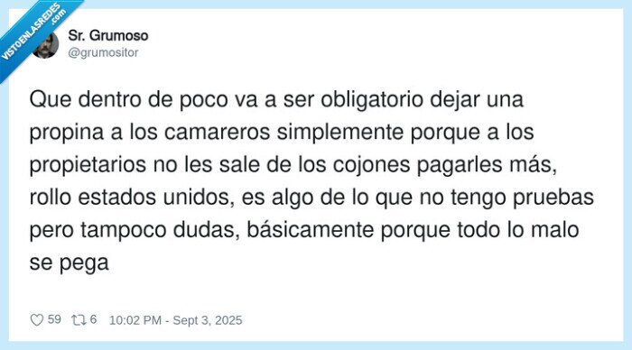 propietarios,restaurante,bar,propina,obligatorio,camareros,pagar