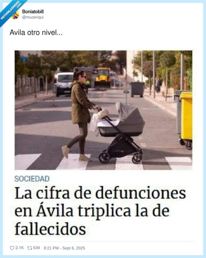 avila,nivel,fallecidos,triplicar,defunciones