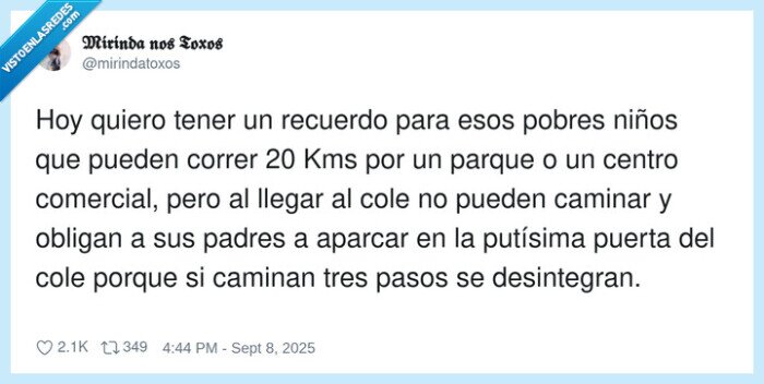 colegios,coche,caminar,aparcar