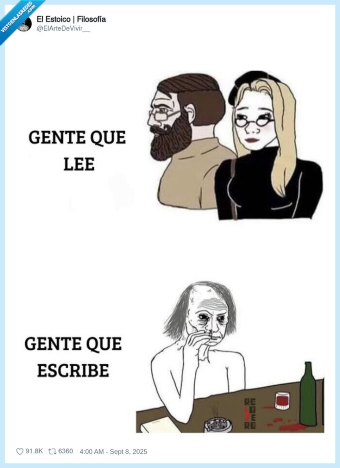 escribir,leer,destrozado,hippie