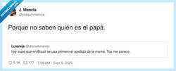 Enlace a Tiene todo el sentido del mundo, por @joaquinmencia