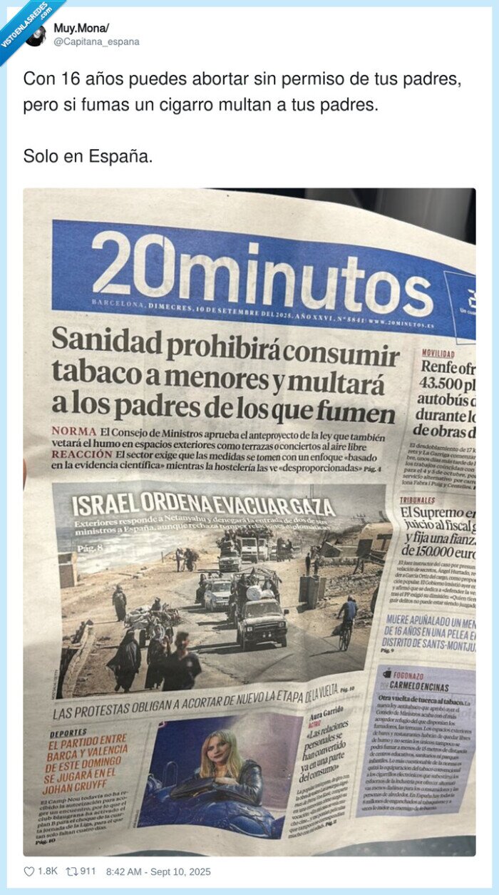 abortar,permiso,padres,cigarro,españa,fumar,menos,prohibir