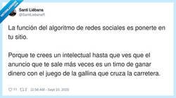 Enlace a Te han calado, por @SantiLiebanaR