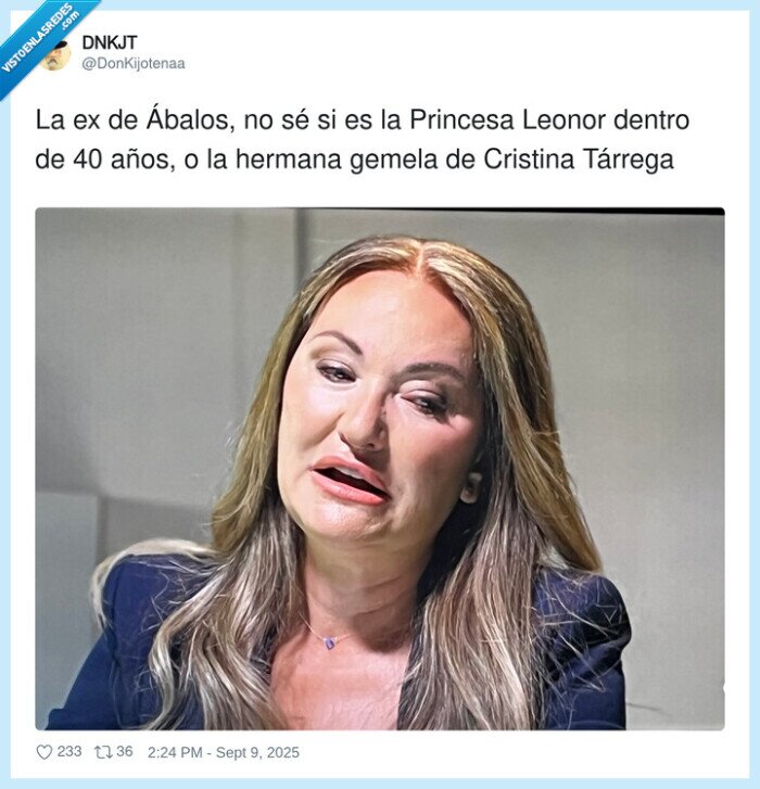 cristina tárrega,ábalos,princesa,hermana,leonor