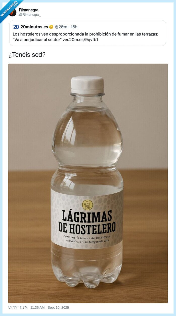 lagrimas de hostelero,hosteleros,terrazas,fumar,quejas