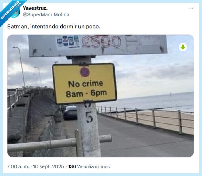 batman,dormir,crimen