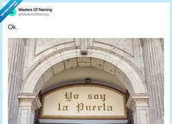 Enlace a Anda, mira que yo iba a atravesar la pared, por @MastersOfNaming