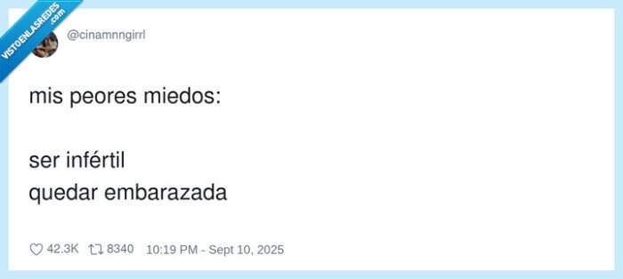 embarazada,infértil,peores miedos