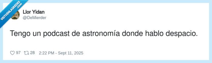 astronomía,despacio,podcast