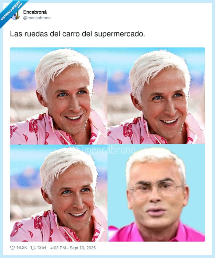 supermercado,ruedas,carro,ryan gosling,ken,jorge javier vazquez