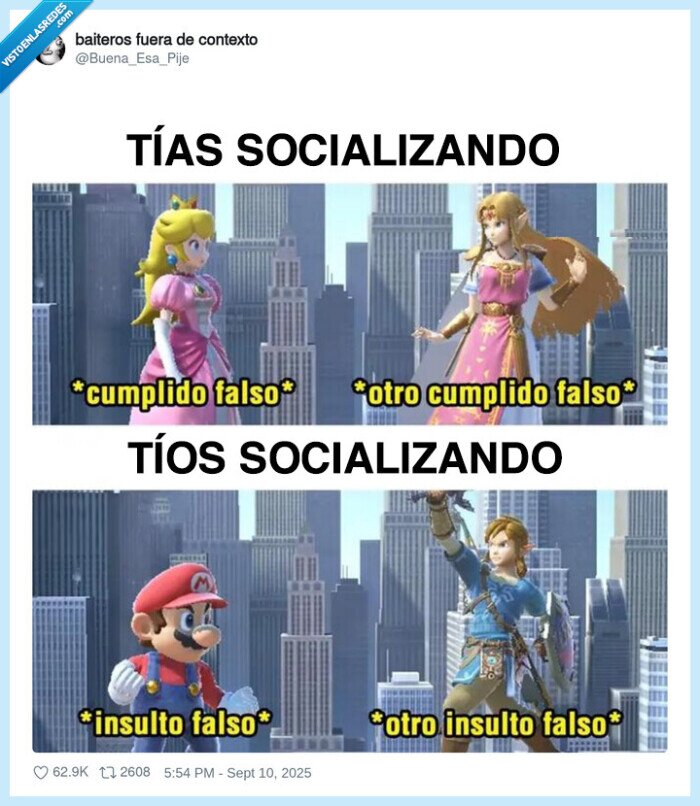 insultos,cumplido,falso,chicas,chicos