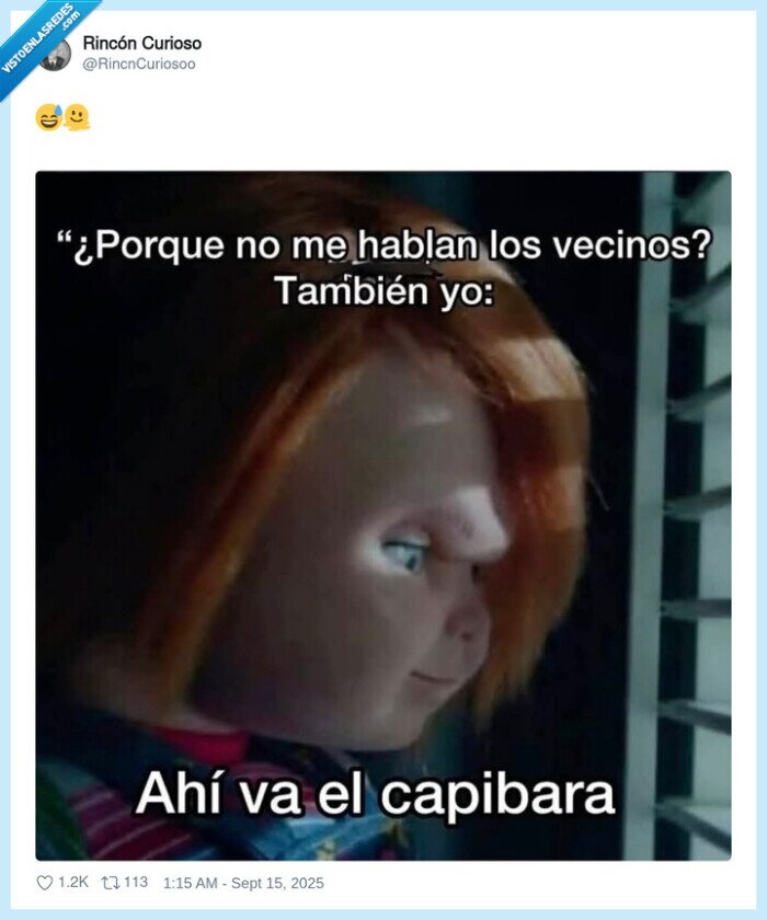 vecinos,capibara,insultos