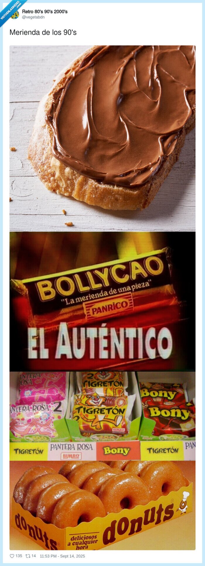 guar radas,donuts,merienda,90s