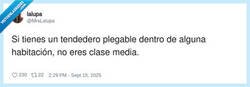 Enlace a No hay dinero ni sitio para una secadora, por @MrsLalupa