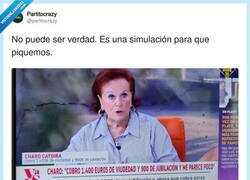 Enlace a ¡Existe! Charo Chárez y su pensión de 2300 eurazos, por @partitocrazy
