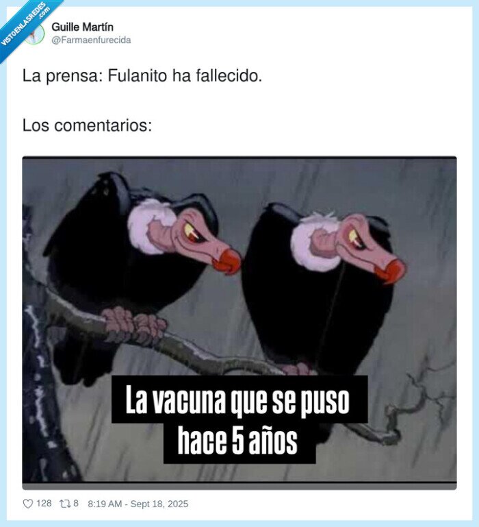 vacuna,covid,comentarios,fallecido,fulanito,prensa