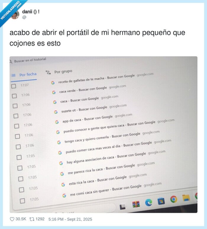 portátil,pequeño,hermano,busquedas,caca