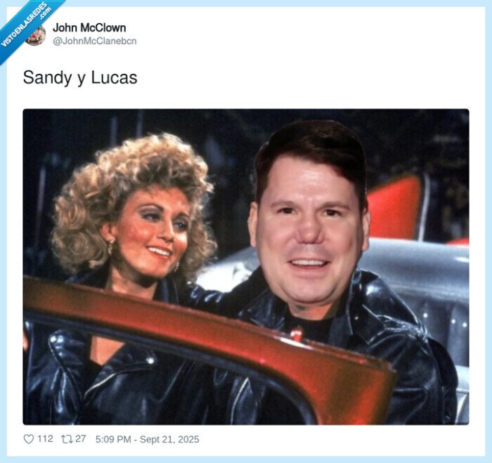 sandy,lucas,andy y lucas,grease