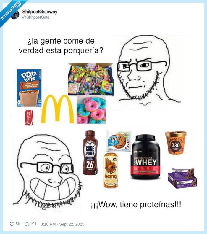 proteinas,procesado,porquerías