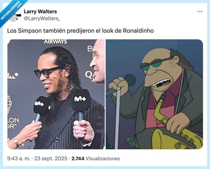 predijeron,ronaldinho,balon de oro,simpson