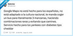 Enlace a Déjate de maps y anda un poco