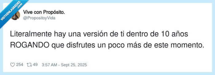 disfrutar,versión,futuro,momento