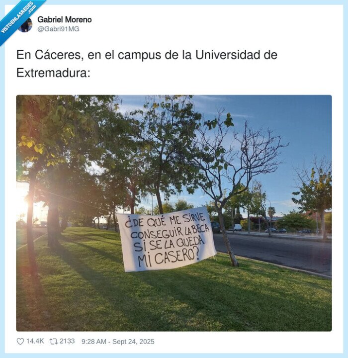 universidad,extremadura,cáceres,campus,casero,beca