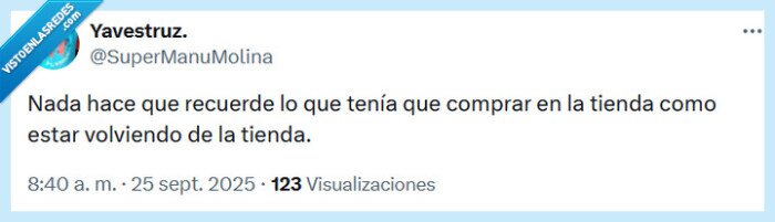 tienda,recordar,volver