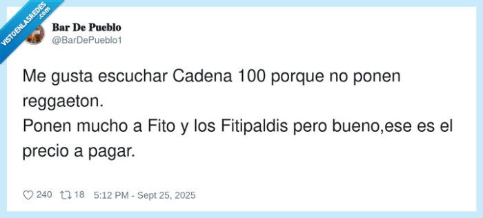 fito y fitipaldis,reggaeton,escuchar,cadena 100
