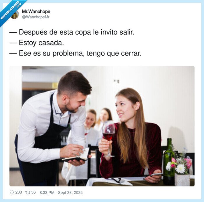 problema,invitar,casada,cerrar,salir