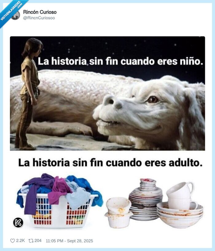 colada,ropa,la historia interminable