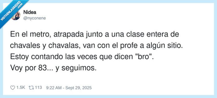 bro,chavales,contando,metro