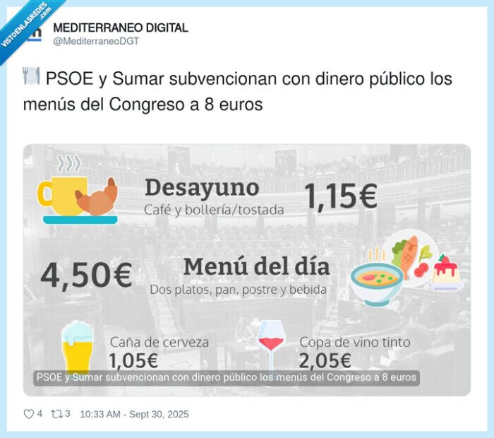 subvencionado,público,congreso,dinero,menús