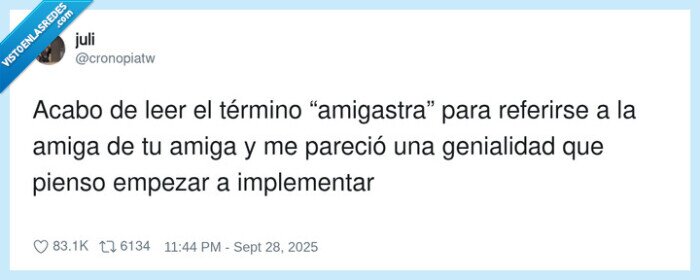 amigastra,implementar,genialidad,amiga