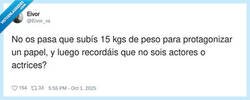 Enlace a Oscars: 0, kilos de más: 15, por @Eivor_vs