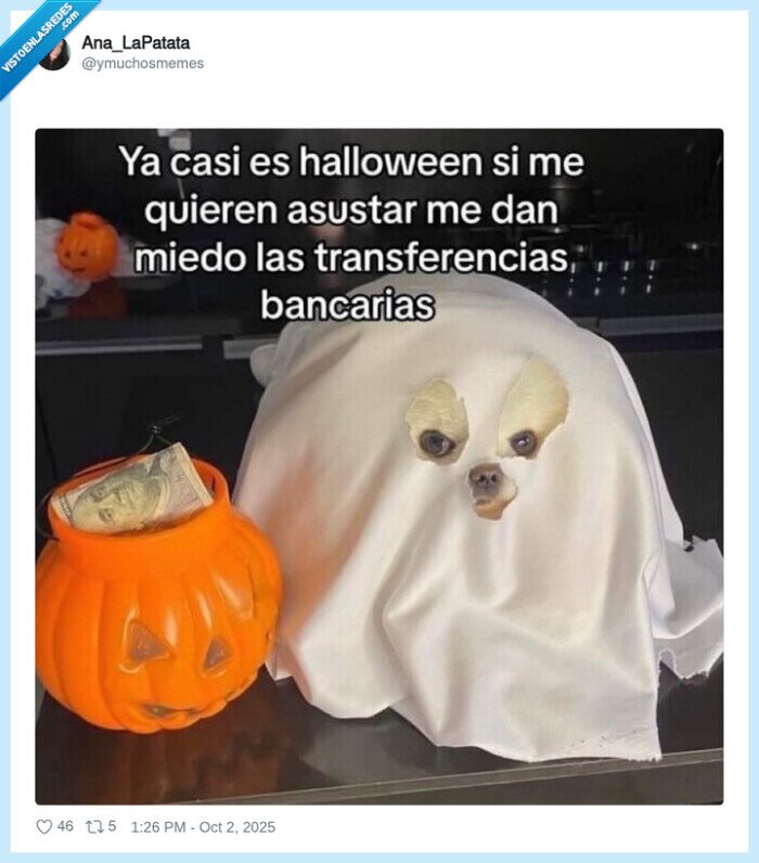 halloween,octubre,asustar,susto,transferencias bancarias