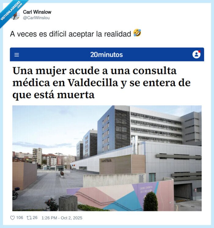 acudir,consulta medica,valdecilla,muerta,enterarse