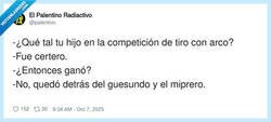 Enlace a Ojalá le dispare al padre, por @palentivo
