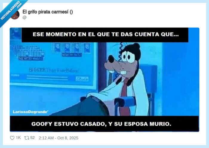 duro,goofy,casado,mujer muerta
