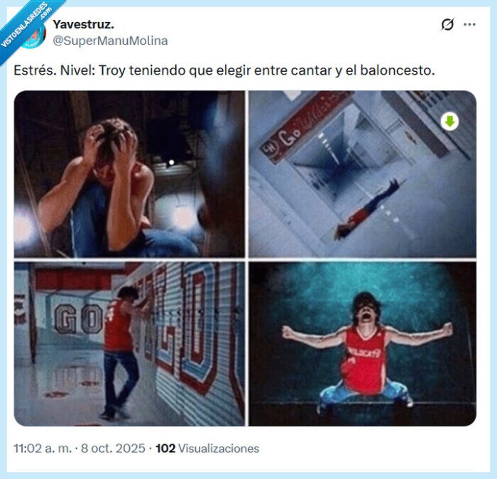 estrés,nivel,camp rock