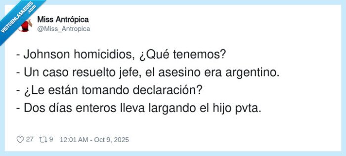 declaración,homicidios,argentino,largando,resuelto