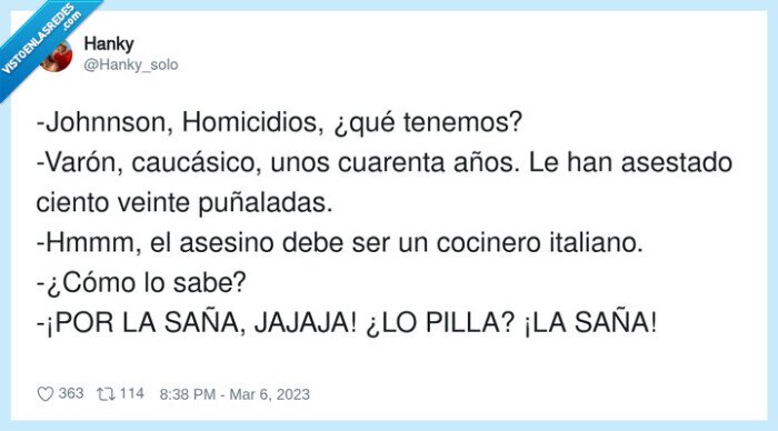 homicidios,saña,lasaña,johnnson,asestado,italiano