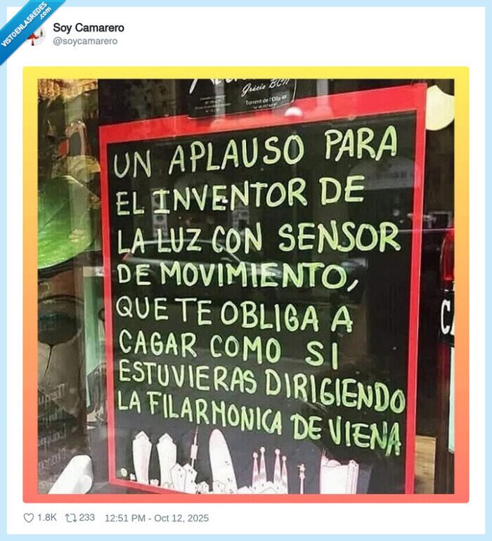 luz con sensor,movimiento,baño,filarmónica